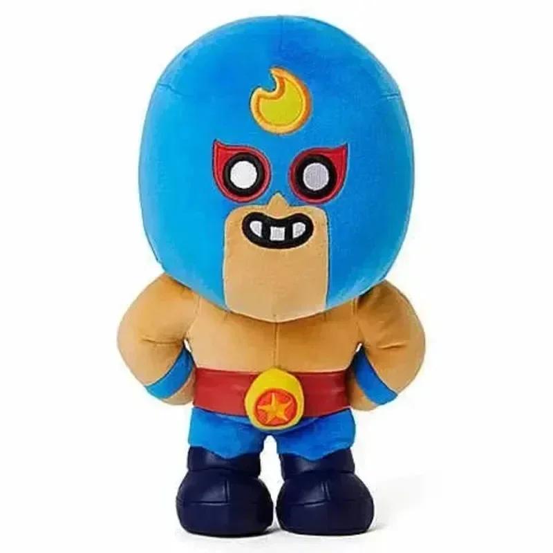 Brawl Plush Spike Shelly Clot Leon Poco Stars Мягкие игрушки Подушки Куклы Игровые персонажи Для детей Подарки на день рождения