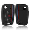 Силиконовый чехол для ключа для Vw Polo Golf 7 Tiguan Для Skoda Octavia Kodiaq Karoq Для Seat Ateca Leon Ibiza