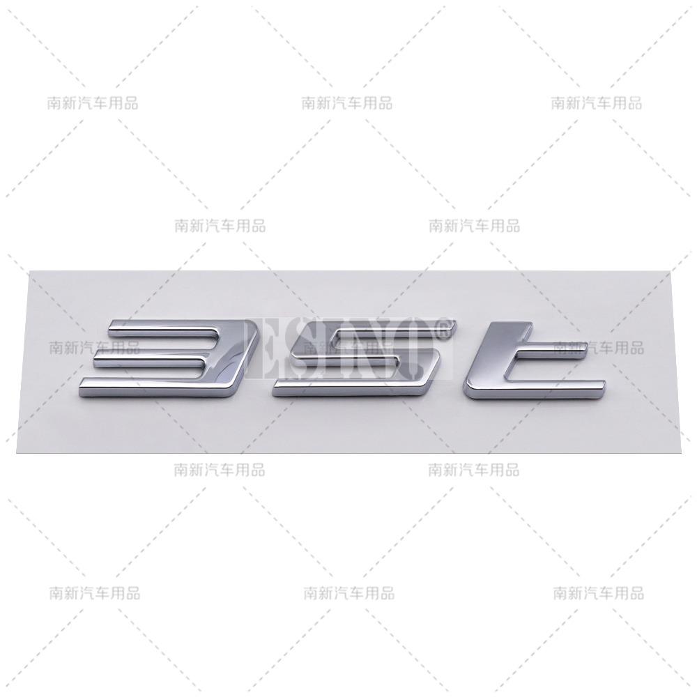 Car Styling 3D ABS Adhesive Emblem 20T 25T 30T 35T Car Body Rear Trunk Badge Auto Accessory for Jaguar XE XF XJ F-Pace F-Type