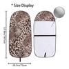 Leopard Print Car Seat Towel Protector for Gym & All Seasons