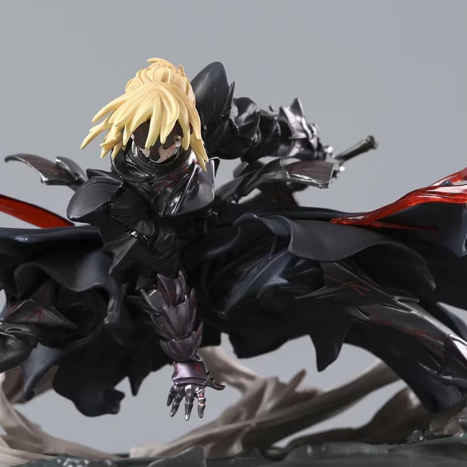 Fate Stay Night Black Saber Fight Version Pvc Action Figure, Vivid Styling Collectible Doll, Perfect Ornament, Ready Stock