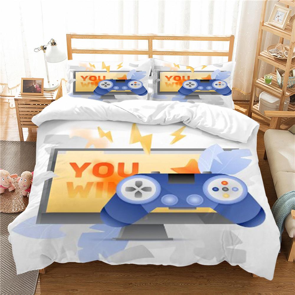 3D Cool Gamepad Bed Set Quilt Covers Comfortable Duvet Cover Home Bedroom Decor Hot Sale Bedding Cover Set
