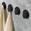 1pcs Stainless Strong Adhesive Wall Hook Sticker Hanging Coat Rack Clothes Hanger Shower Robe Hook Kitchen Bathroom Towel Hooks
