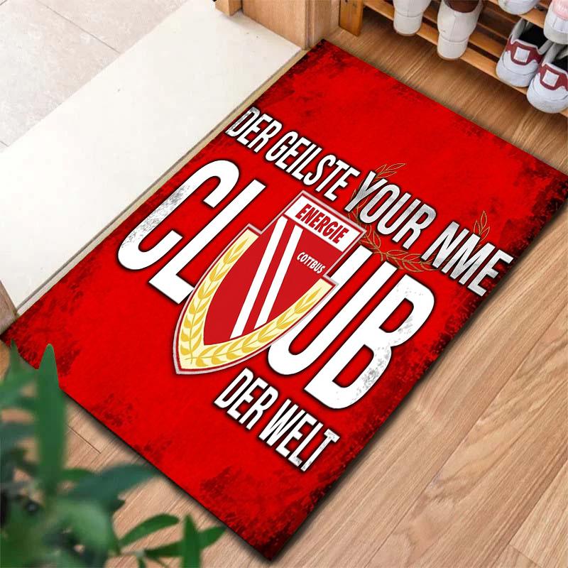 Ballerina Cappuccino Theme Custom Name Carpet Rug For Living Room Bedroom Home Sofa Decoration Kids Play Nonslip Floor Mat