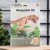 Maquette - Puzzle - 3D - Dinosaure - Tyrannosaure - 49 pièces - Dès 8 ans