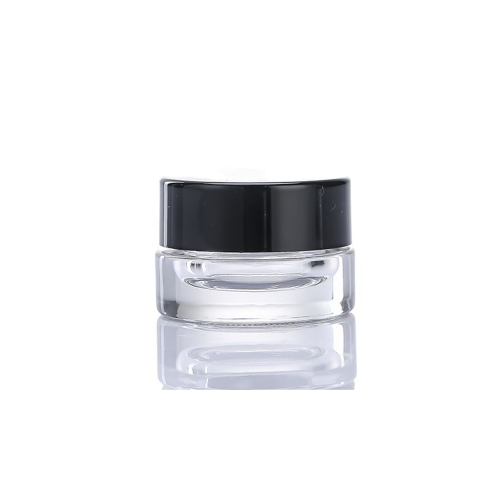 Black Gold Eye Cream Pots Mini Face Cream Packaging Bottle Makeup Jar for Skin Care