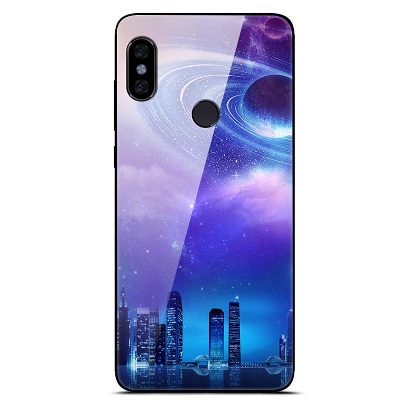 Чехол для Xiaomi Redmi Note 5 Закаленное стекло Планета Космос Задняя крышка из стекла для Xiomi Redmi Note 5 Pro Redmi note5 64GB 32GB