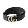 Women's Retro Faux Leather Belt with Rivet Pin Buckle - Versatile Wide Waistband Accessory