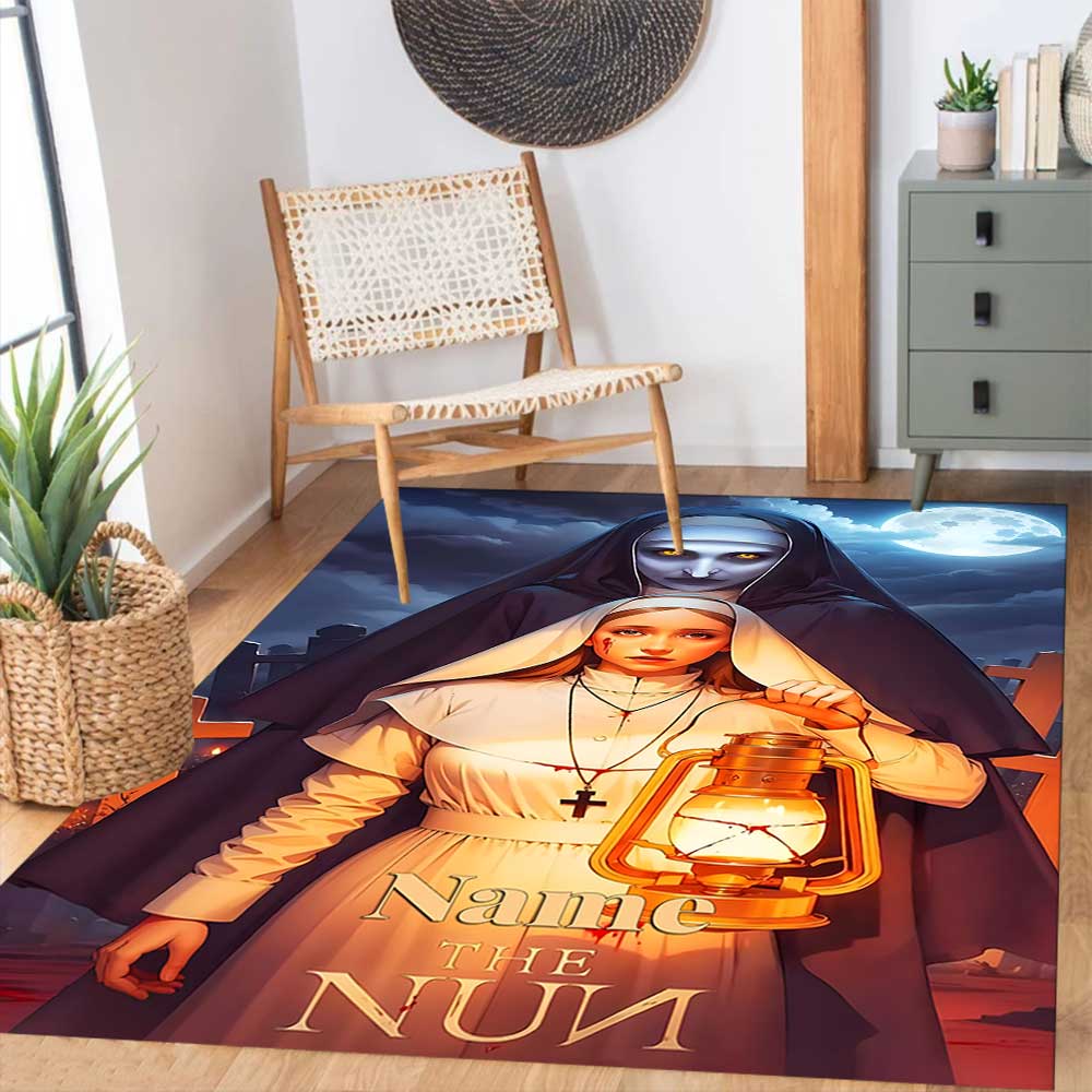Warner Bros. Works (22) Customize your name rug, office chair cushion, home bedroom living room gift.