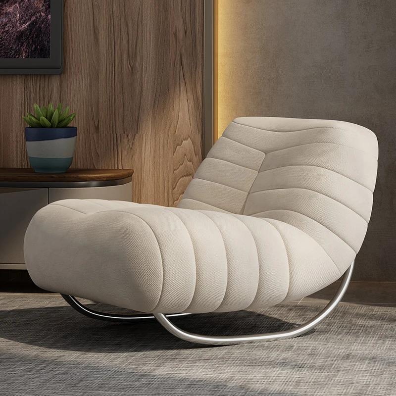For Sillas reclinables diseño de lujo, tumbonasdiseño moderno nórdico, muebles cómodos para sala estar