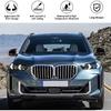 Jaronx Совместимые с BMW Накладки на зеркала X3 G01/X4 G02/X5 G05/X7 G07 -2024,X6 G06 -2024, Накладки на зеркала заднего вида в стиле M глянцево-черные для BMW, Сигнал