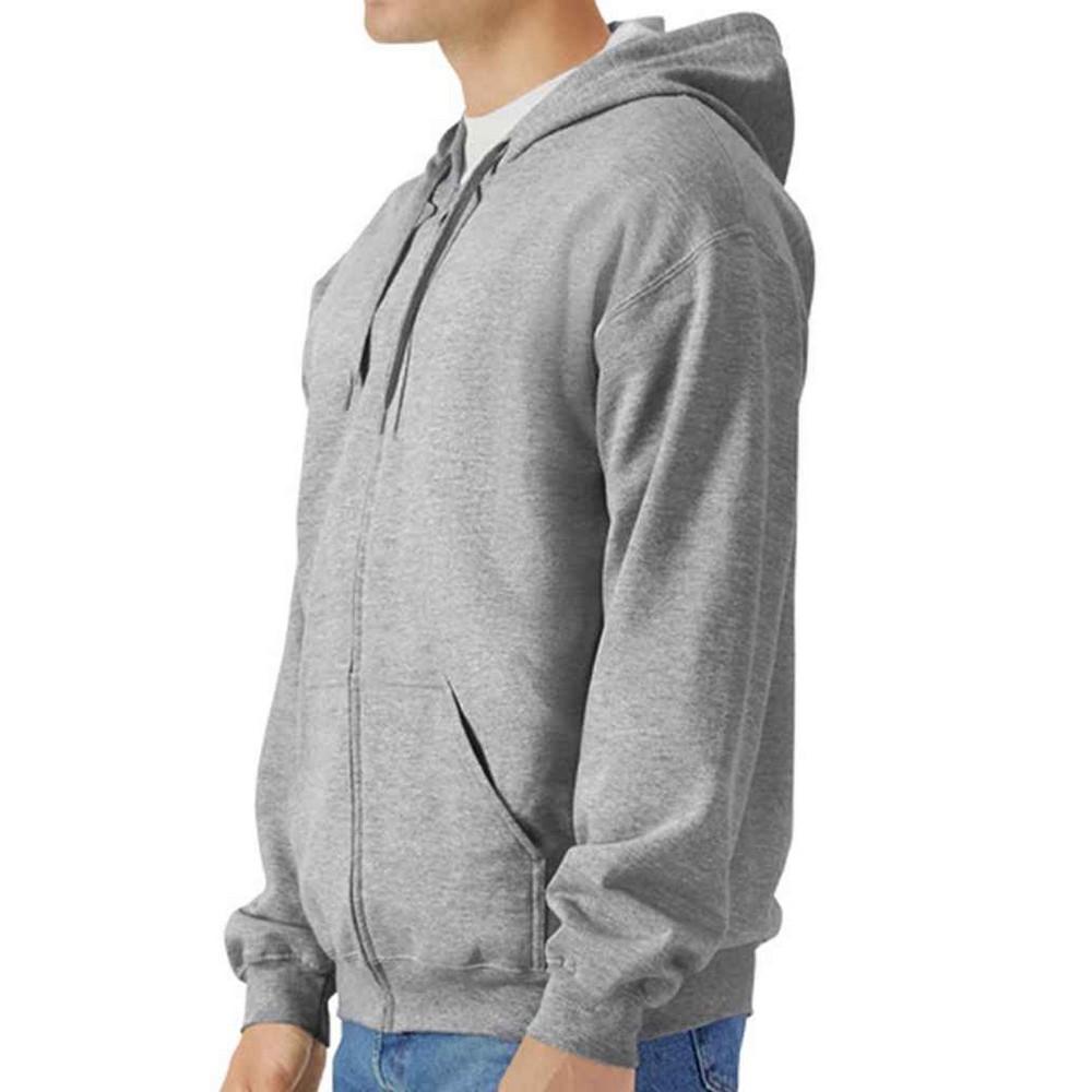Gildan Мужская толстовка Softstyle Midweight Full Zip Hoodie