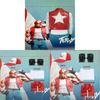 Костюм для косплея Терри Богарда из Street Fighter из полиэстера для аниме-игры и ролевых игр