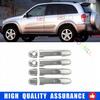 Для Toyota RAV4 2001-2005 Хром Серебро Наружная Рамка Ручки Боковой Двери Автомобиля