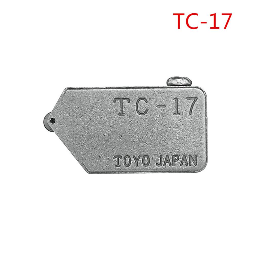 TC-90 TC-17Стекло Прямая резка Плиткорез Головка Резца Металлическая Ручка Стеклорез Прямая резка Плиткорез Головка Резца Ручные Инструменты