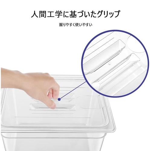 Контейнер для продуктов Sous Vide, 11 л большой вместимости, квадратный контейнер для продуктов с крышкой, контейнер для хранения Sous Vide, 32*26*20 см, с градуировкой (Боди Onl