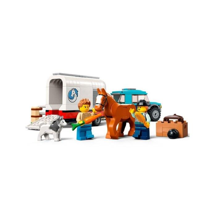 LEGO City Прицеп для лошадей 60327 Разноцветный