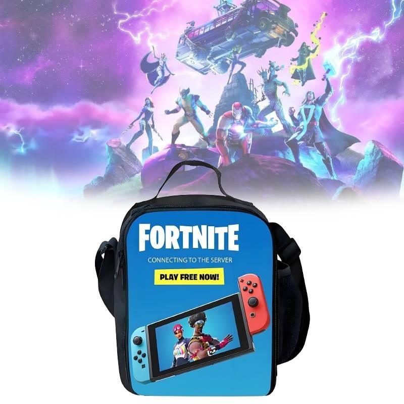 Школьный рюкзак Fortnite с набором из ткани Оксфорд для учеников средней школы, дышащий и удобный