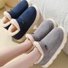 2025 Winter Platform Plush Slippers Women Comfy Soft Sole Cotton Indoor Shoes Woman Non Slip Windproof Warm Snow Boots Female