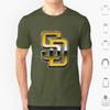 Спортивная футболка San Diego Baseball 6XL Хлопок Крутая футболка Спорт Спортивная Бе बेसबбол Потрите грязью на ней Игрок в бейсбол Фанаты бейсбола Смешная