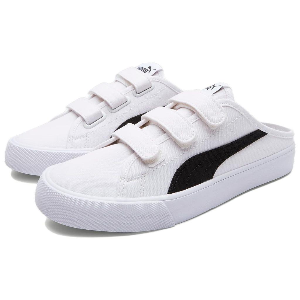 Puma Кеды Bari Mule Женские Бело-Черные 394289-04