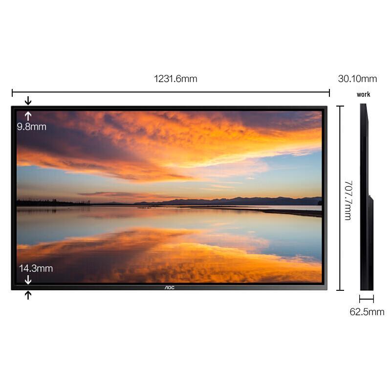 AOC 55F1-N 55-inch 4K Smart Commercial Display CN plug (adapter included)
