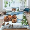 3D Print  Ice Age Bedding Set,Duvet Cover Comforter Bed Set Quilt Cover Pillowcase,King Queen Twin Size Boys Girls Adults