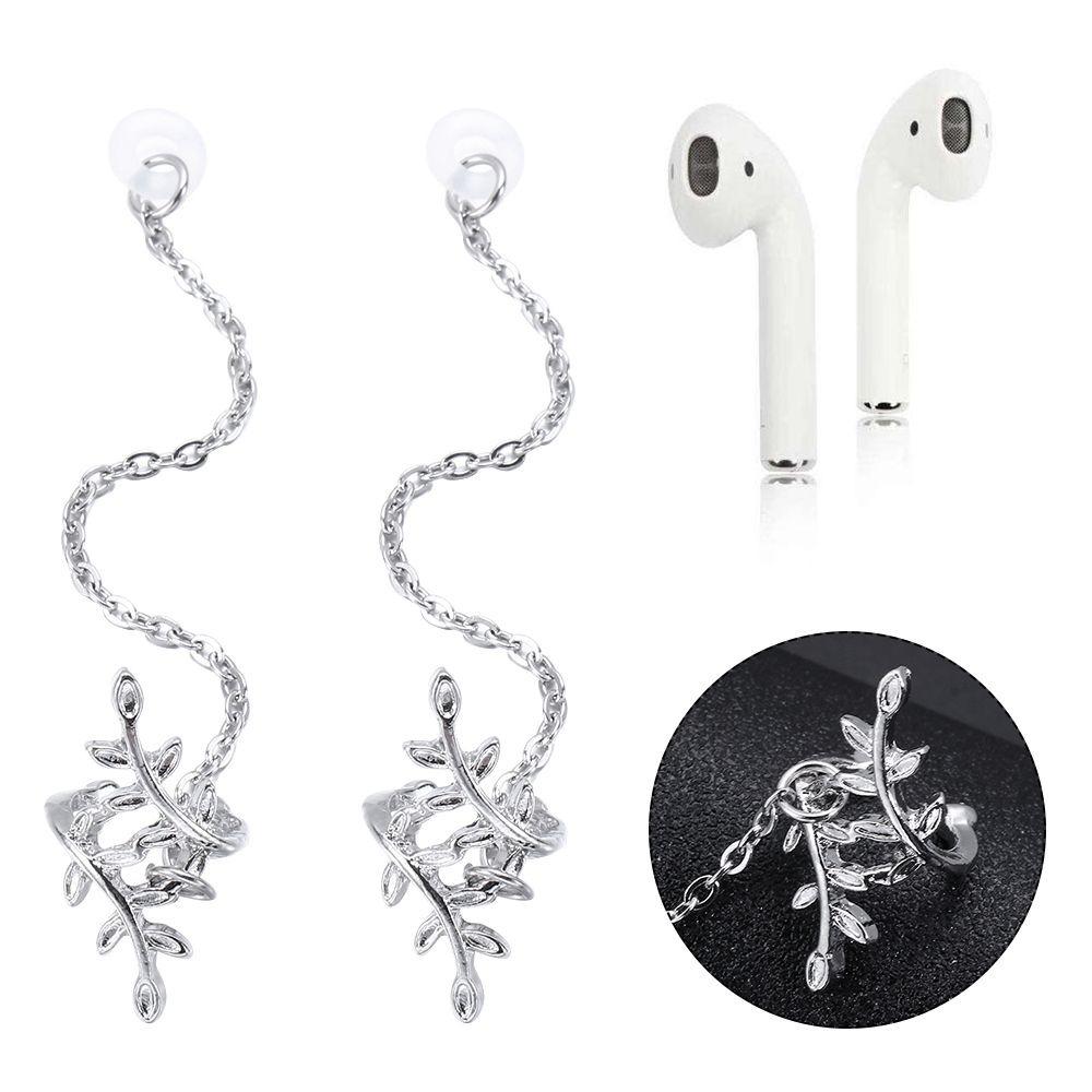 Держатель для наушников из нержавеющей стали, клипса для защиты от потери, зажим для ушей для AirPods Pro 2/AirPods 3 2 1