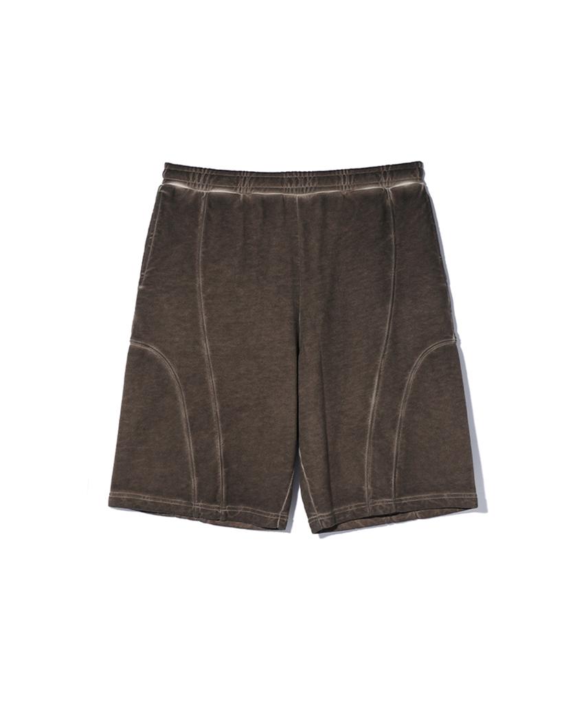 CRITIC Wormhole Washed Short Pants Brown