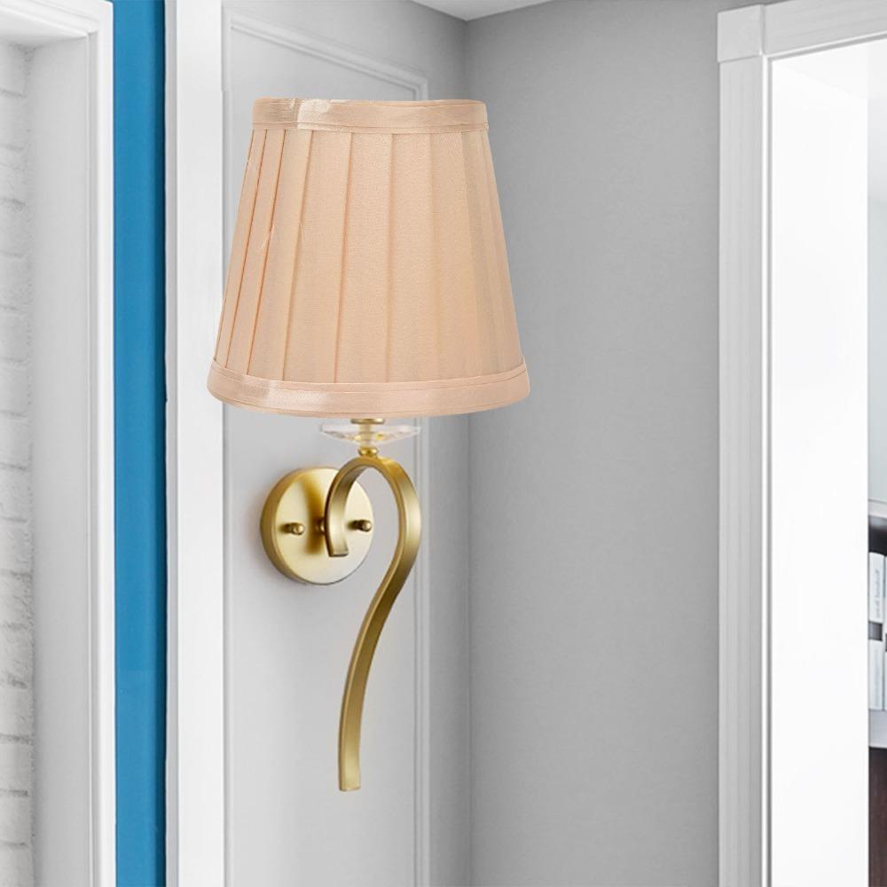 2PCS Lightweight Table Lampshade Clip On Design Lamp Shades Modern Simple Lampshade Chandelier