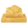 Premium Bath Towels SOLUND 10 pcs. Gold 70 x 140 cm 600 g m²