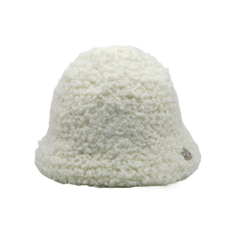 DANCING GRANDMA GRANNY HAT : WOOL IVORY