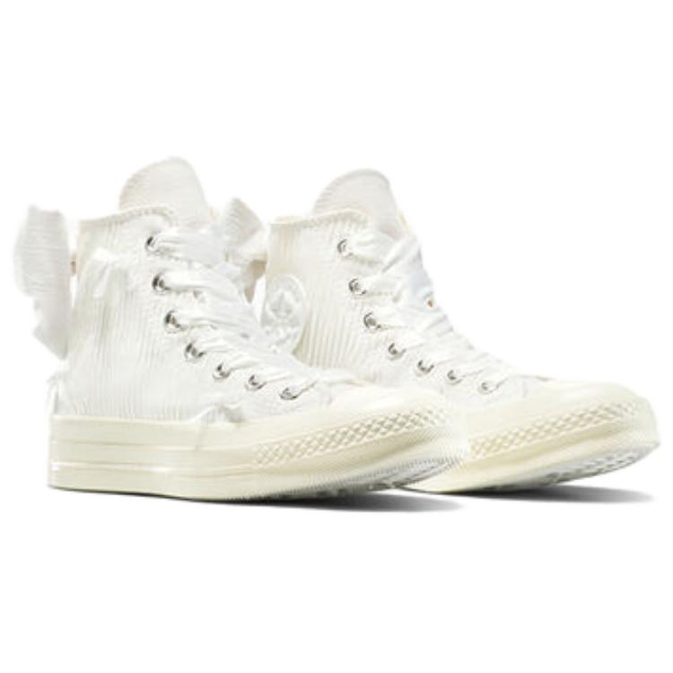 Converse Кеды Chuck 70 High с бантами Унисекс Белый Эгрет A15191C