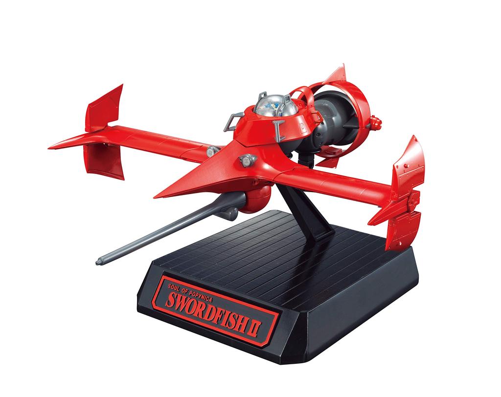 TAMASHII NATIONS SPIRITS Popynica Spirits Cowboy Bebop Swordfish II Approximately 200mm ABS Painted Complete Figure Die-cast