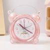 New Cute Luminous Alarm Clock - Creative Silent Snooze Wake-Up Clock for Boys and Girls