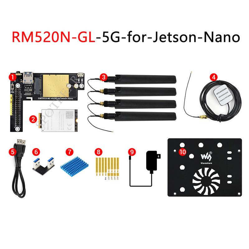 Модуль расширения связи Jetson Nano 5G/4G/3G с доступом к домашней сети