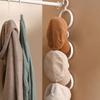 1/2/3 шт. Комбинированный крючок для одежды, Бытовой, для гардероба, Стойка для хранения шляп, Многофункциональный, На дверь, Простой крючок для одежды