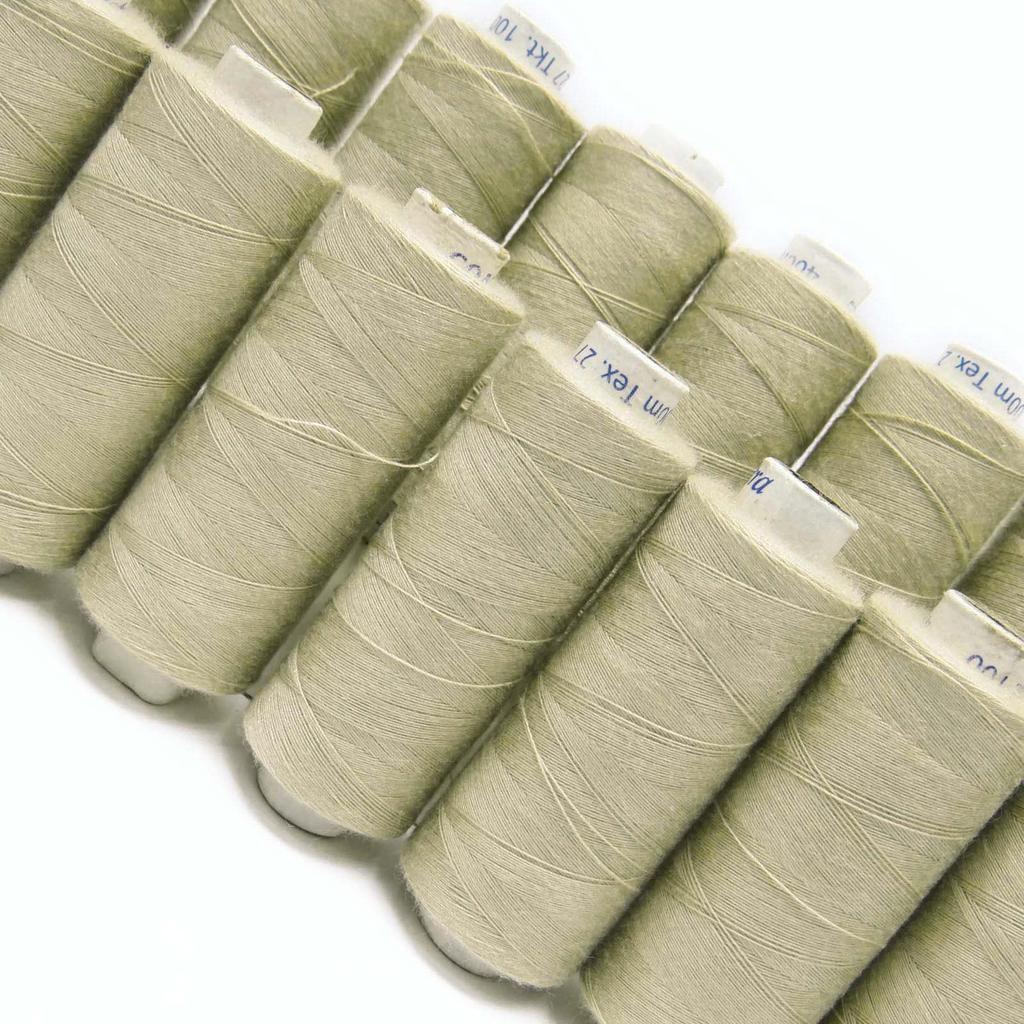 Зеленая ручная машина 20 шт. Оптовая продажа полиэфирной нити для квилтинга