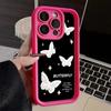 LZ4 Butterfly art design силиконовый чехол для телефона iPhone 11 13 14 15 16 Pro Max 7 8 16 Plus 12 mini XS Max XR противоударный задний чехол