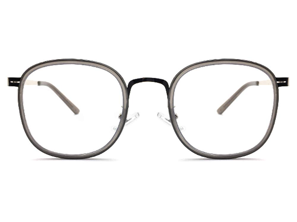 МЕТАЛЛИЧЕСКИЕ КВАДРАТНЫЕ СОЛНЦЕЗАЩИТНЫЕ ОЧКИ квадратные ПРОЗРАЧНЫЕ [ДИЗАЙН ОЧКОВ] (металлические солнцезащитные очки) СЕРЫЙ/СЕРЕБРИСТЫЙ ×