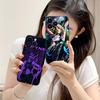 Чехол для телефона JOJO Джолин Куджо для iPhone 16 15 14 13 12 11 X XR XS 8 7 Pro Max Plus Mini Черный Чехол для мобильных телефонов Красивый