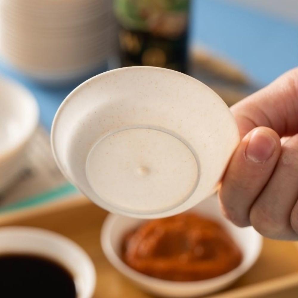 Biodegradable Sushi Dipping Sauce Dish Thickening Dipping Bowls Household Use