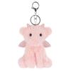 Apricot Lamb Pink Dragon Cute Soft Keychain Plush Perfect for Boys and Fits Kids Backpacks and 10cm Toy, Girls, Purses,