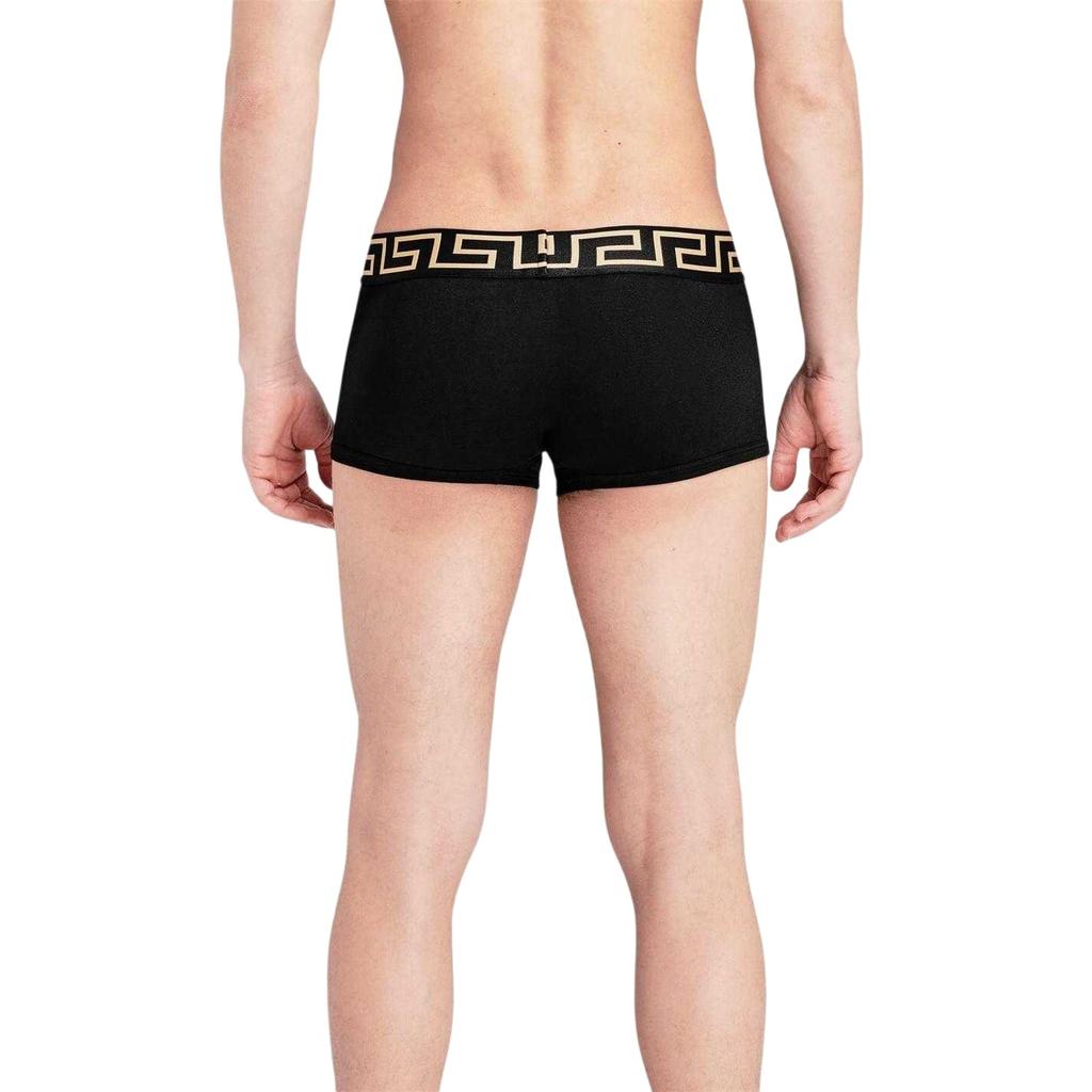 Versace Mens Iconic Cotton Blend Boxer Shorts