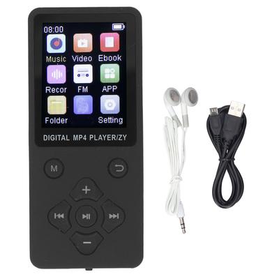 Mp3 Mp4 плеер супер тонкий 1,8 дюймовый цветной экран Bluetooth 5.0 встроенный 64 ГБ HiFi портативный цифровой
