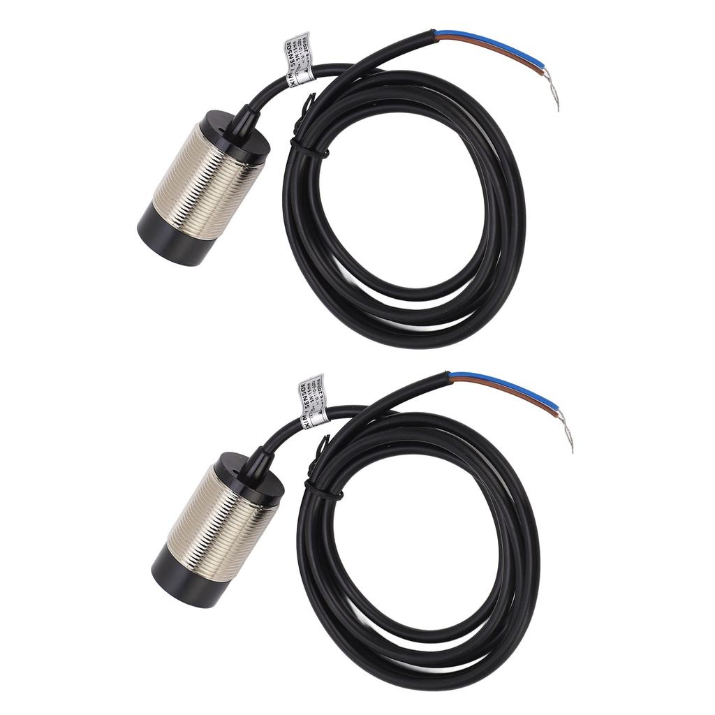 2 комплекта бесконтактных выключателей индуктивный AC NC нормально закрытый 2-проводной датчик приближения цилиндра 30 мм