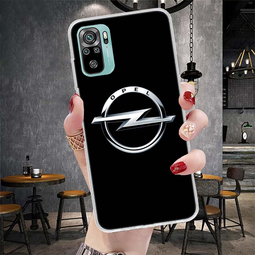 Мягкий чехол для телефона Opel Logo для Xiaomi Redmi Note 15 14 14S 13 12 Pro Plus 12S 11 11S 11E 10 10S 11T 5G Fundas Coque Redmi Not