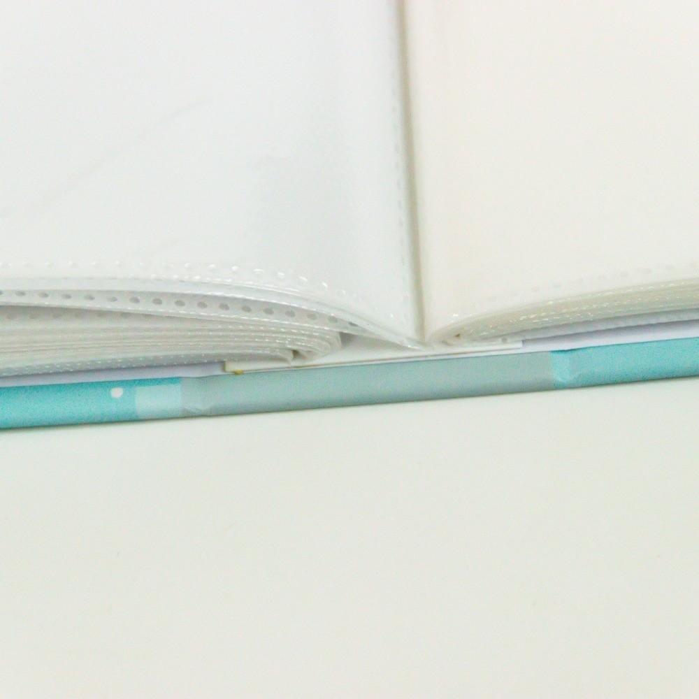 6 Inch 100 Pockets Scrapbook Album Laminated Slip-in Picture Albums  Baby Growth Record