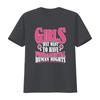 Retro Feminist Girls FundaUnisextal HuUnisex Rights Slogan Print Casual T Shirt vintage Washed designer clothes fashion Slightly Soft