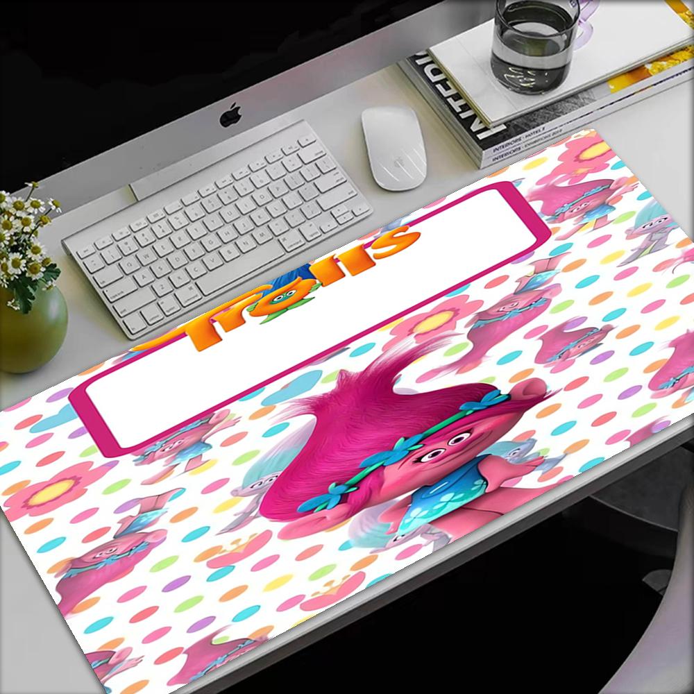 Trolls Theme Mouse Pad, Non Slip Rubber Base, Multifunctional Office & Home Decor, Perfect for Workspace Personalization.
